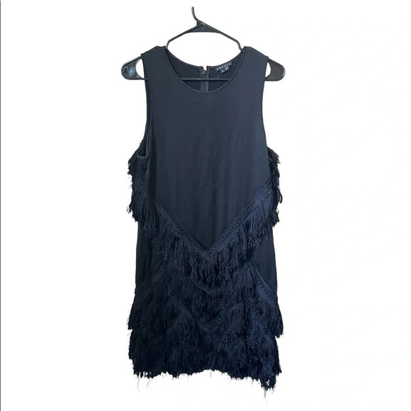 Theory Dresses & Skirts - Theory Flapper Fringe Dress, size 6